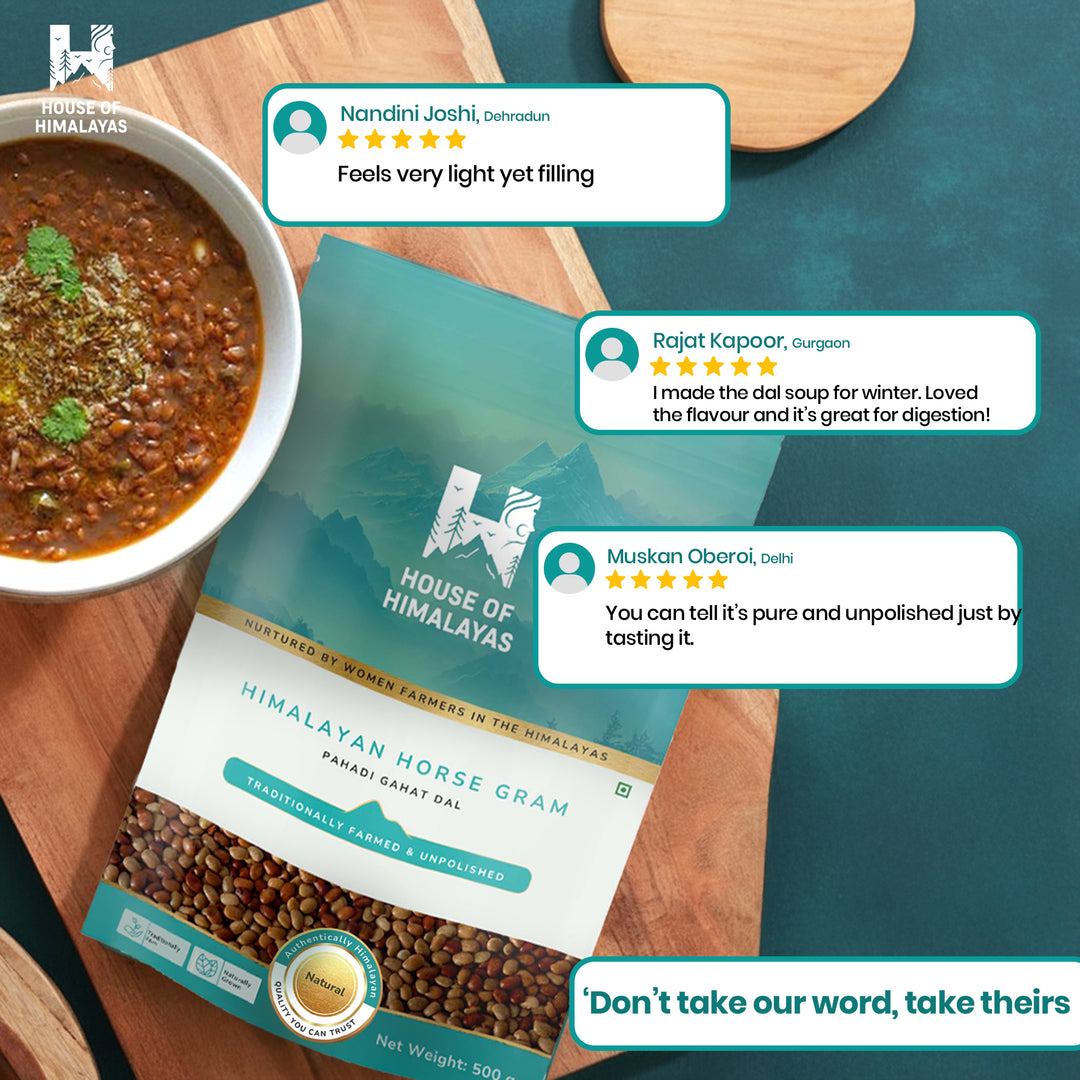 Himalayan Horse Gram (Pahadi Gahat Dal)