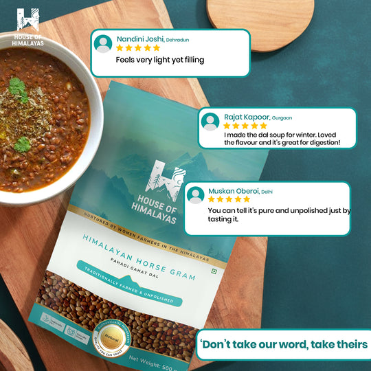 Himalayan Horse Gram (Pahadi Gahat Dal)
