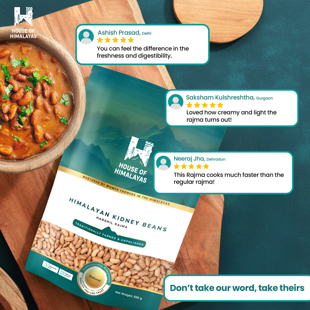 Himalayan Kidney Beans (Harshil Rajma)