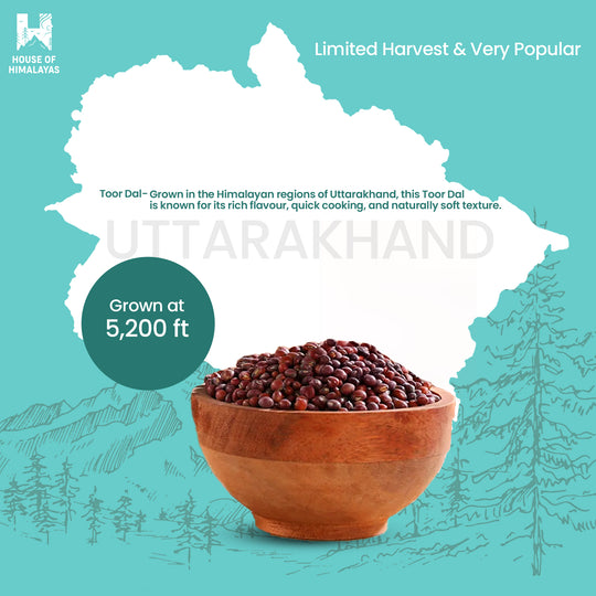 Himalayan Pigeon Peas (Pahadi Toor Dal)