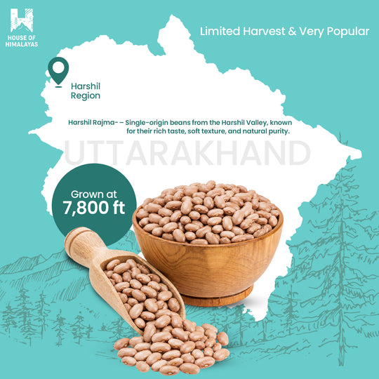 Himalayan Kidney Beans (Harshil Rajma)