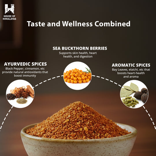 Himalayan Salt - Sea buckthorn Seasoning