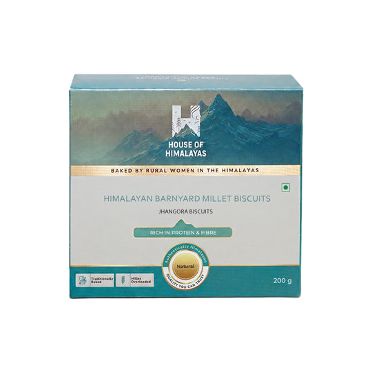 Himalayan Barnyard Millet Biscuits (Jhangora Biscuits)