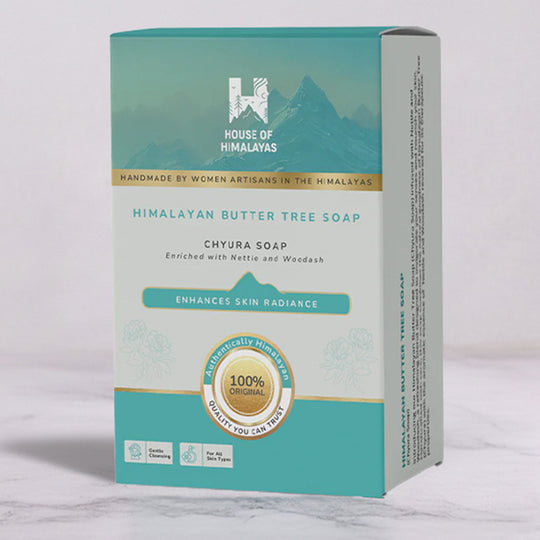 Himalayan Butter Tree Soap (Chyura Soap) - Nettle & Woodash