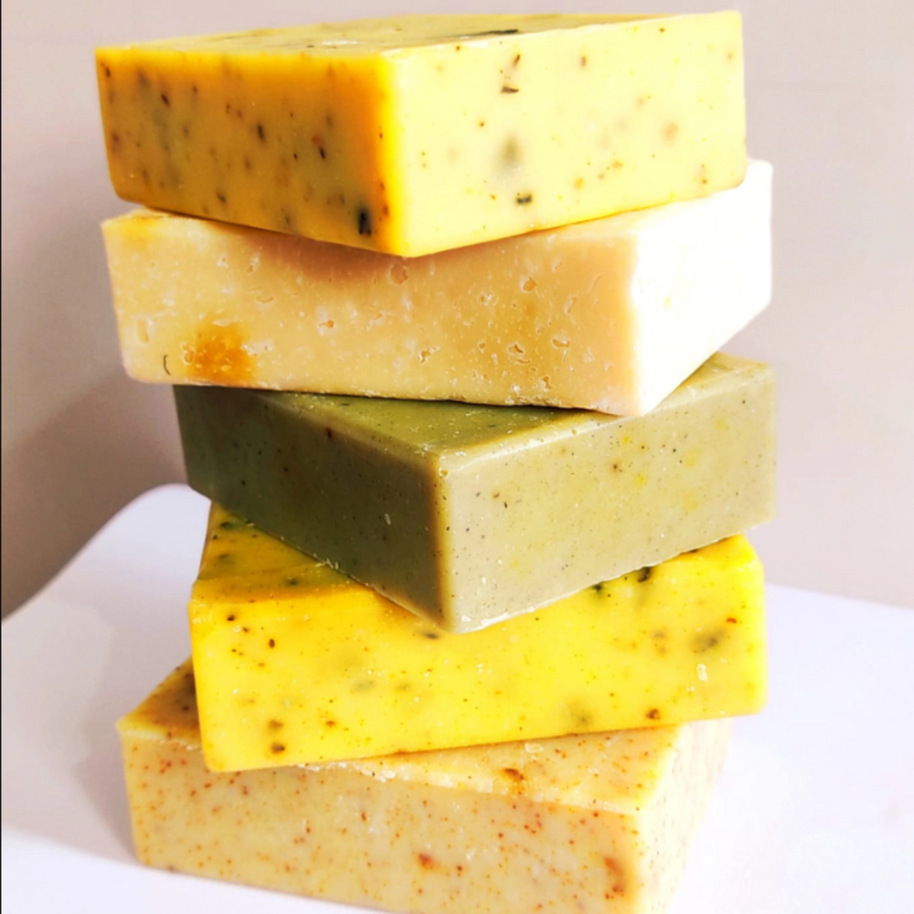 Handmade Himalayan Chyura Oil Soap with Nettle and Woodash