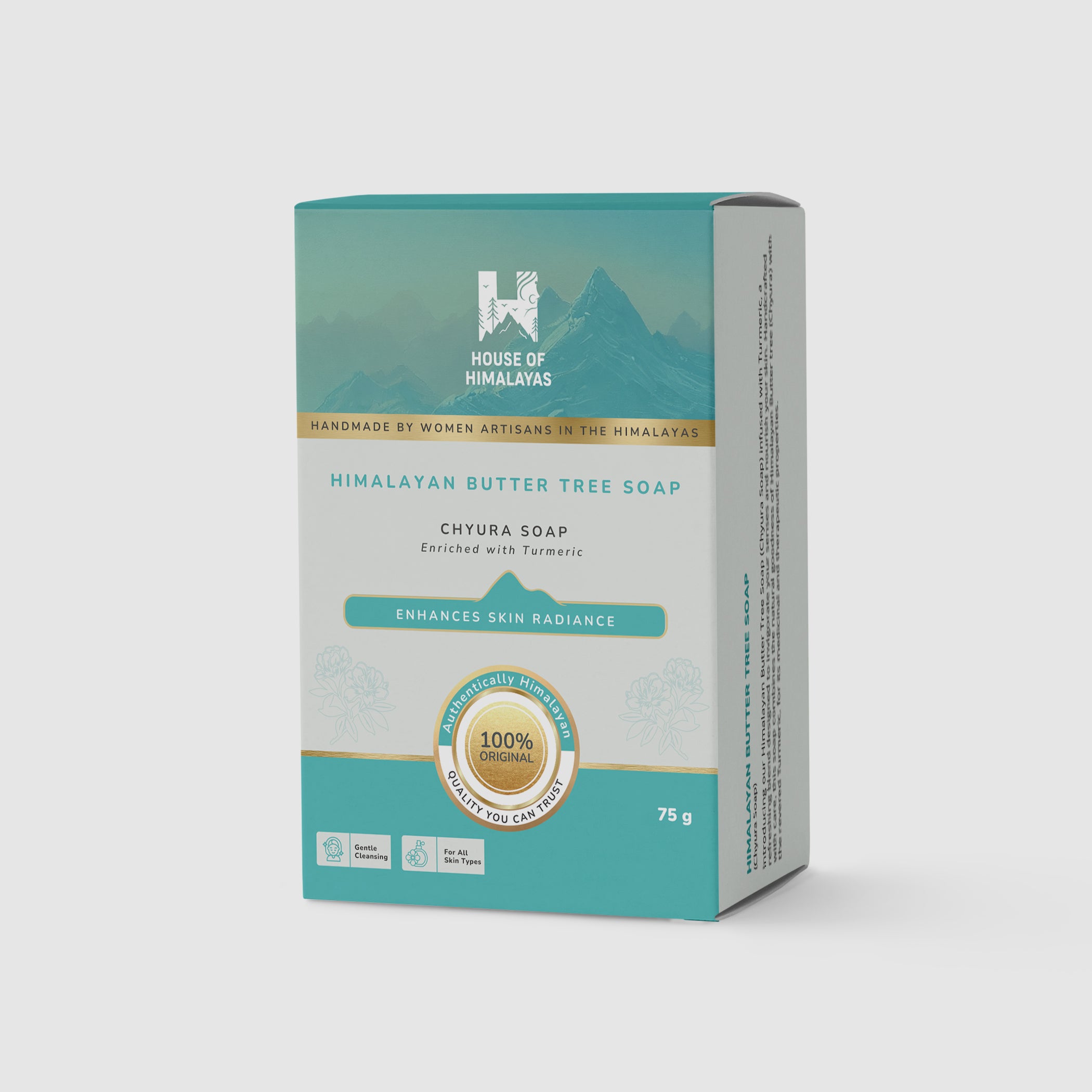 Himalayan Butter Tree Soap (Chyura Soap) - Turmeric