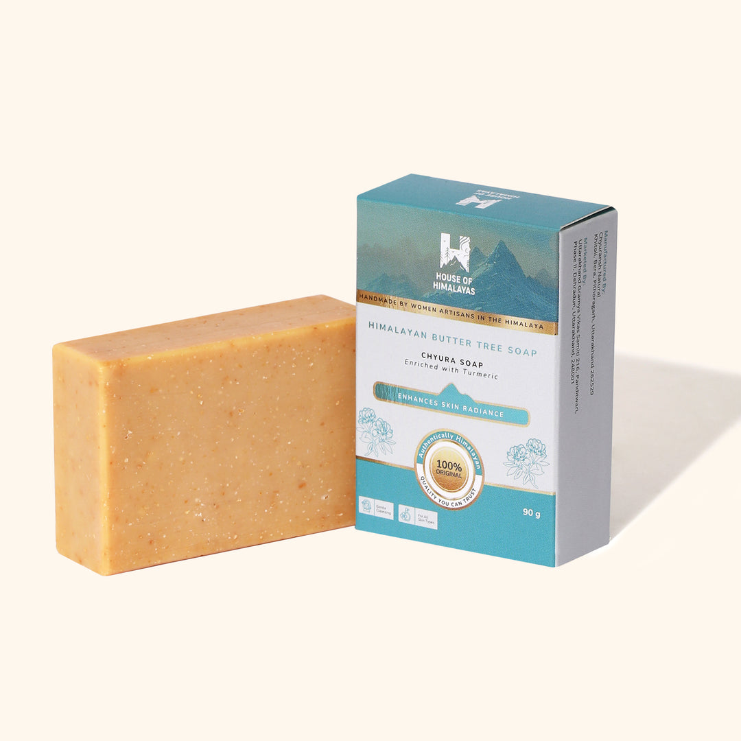 Himalayan Butter Tree Soap (Chyura Soap) - Turmeric
