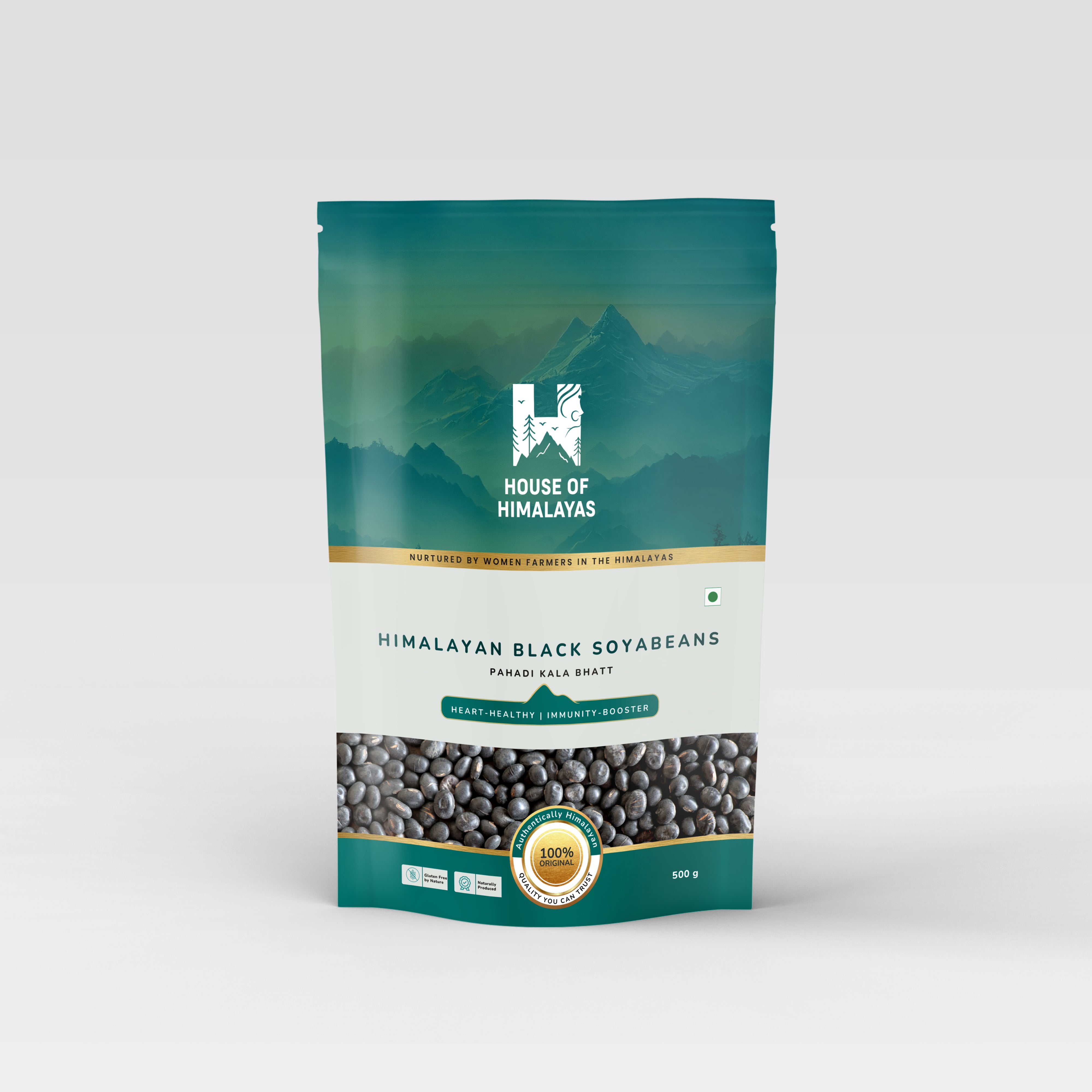 Himalayan Black Soyabeans (Pahadi Kala Bhatt)