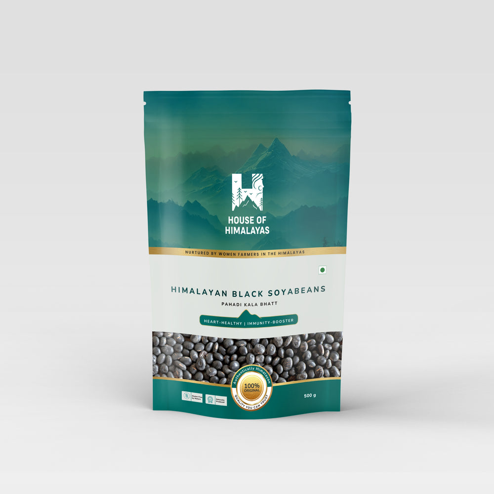 Himalayan Black Soyabeans (Pahadi Kala Bhatt)
