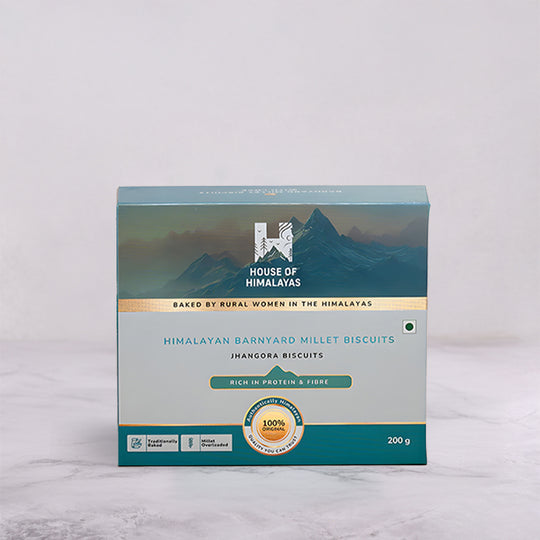 Himalayan Barnyard Millet Biscuits (Jhangora Biscuits)