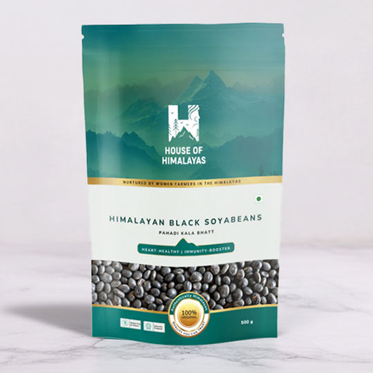 Himalayan Black Soyabeans (Pahadi Kala Bhatt)