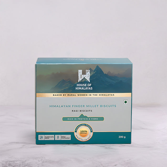 Himalayan Finger Millet Biscuits (Ragi Biscuits)