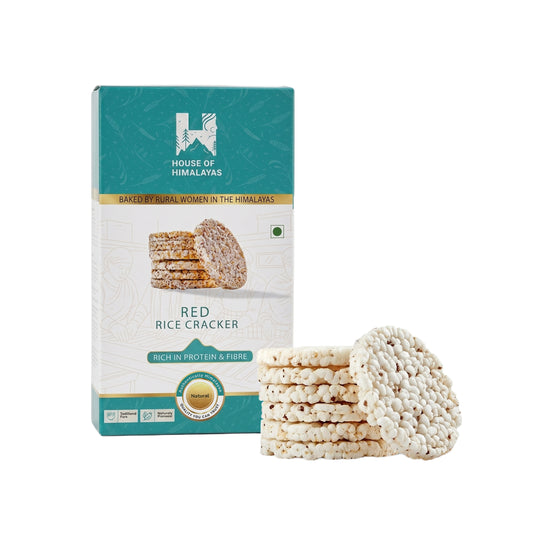 Himalayan Red Rice Crackers