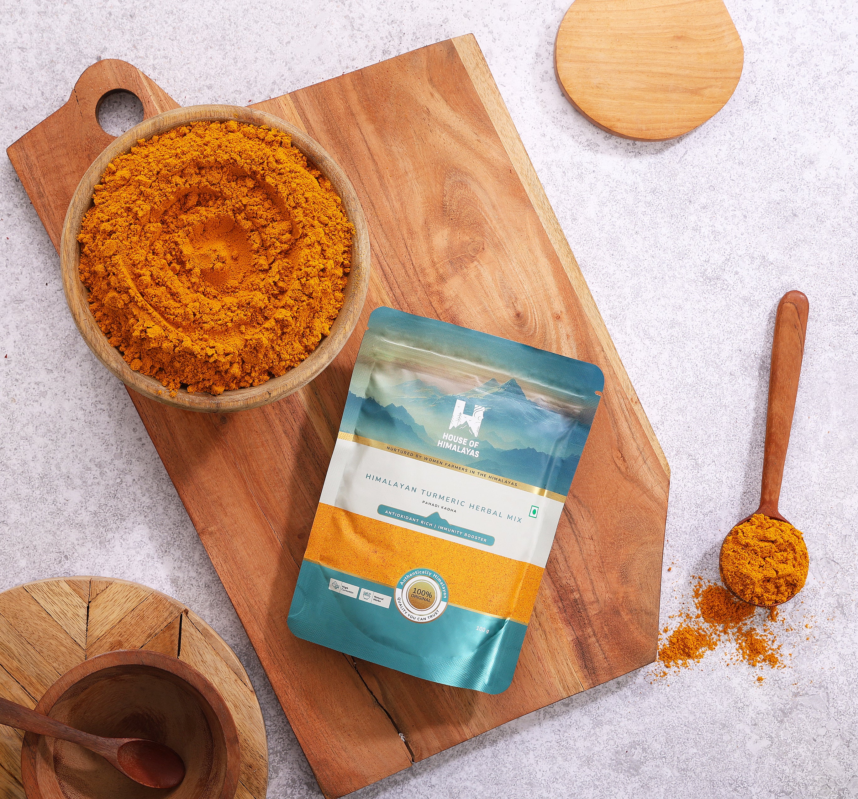 Himalayan Turmeric Herbal Mix (Pahadi Kadha)