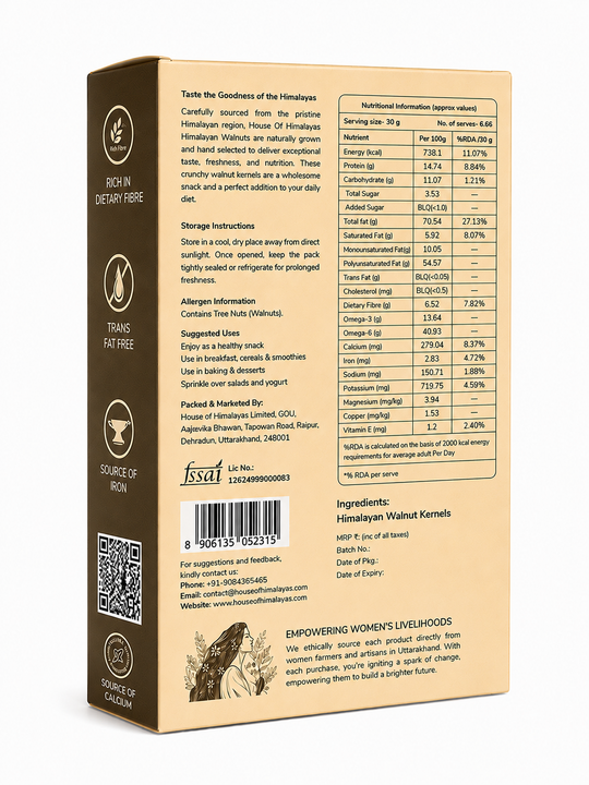 Himalayan Walnuts Premium Kernels