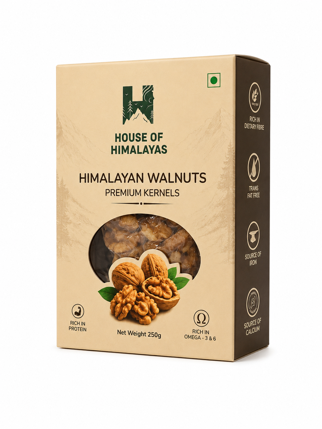 Himalayan Walnuts Premium Kernels